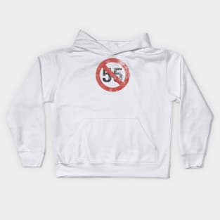 I CAN'T DRIVE 55 Kids Hoodie